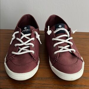 Sperry Women's Burgundy Sneakers